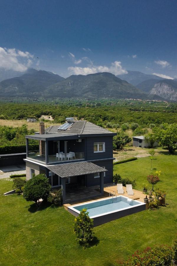 Zeusplace Pool Villa Olympus Riviera Litóhoro Kültér fotó