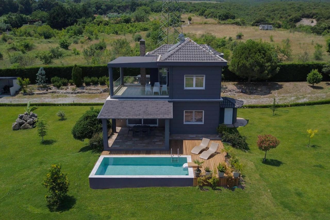 Zeusplace Pool Villa Olympus Riviera Litóhoro Kültér fotó