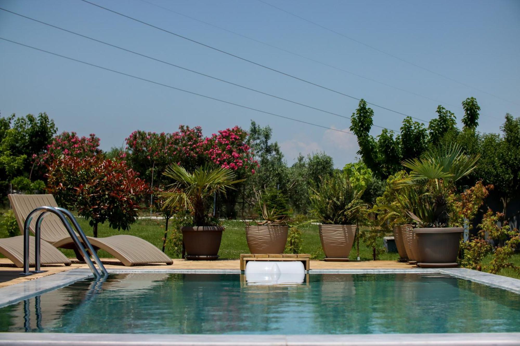 Zeusplace Pool Villa Olympus Riviera Litóhoro Kültér fotó
